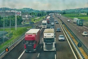 transport chłodniczy - autostrada